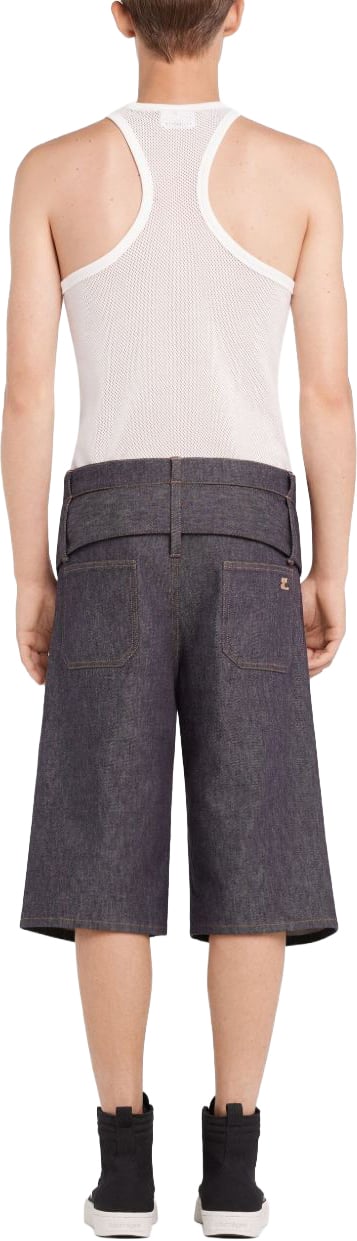 COURREGES Shorts Dark Grey Donkergrijs