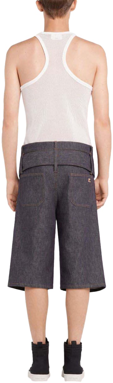 COURREGES Shorts Grey Grijs