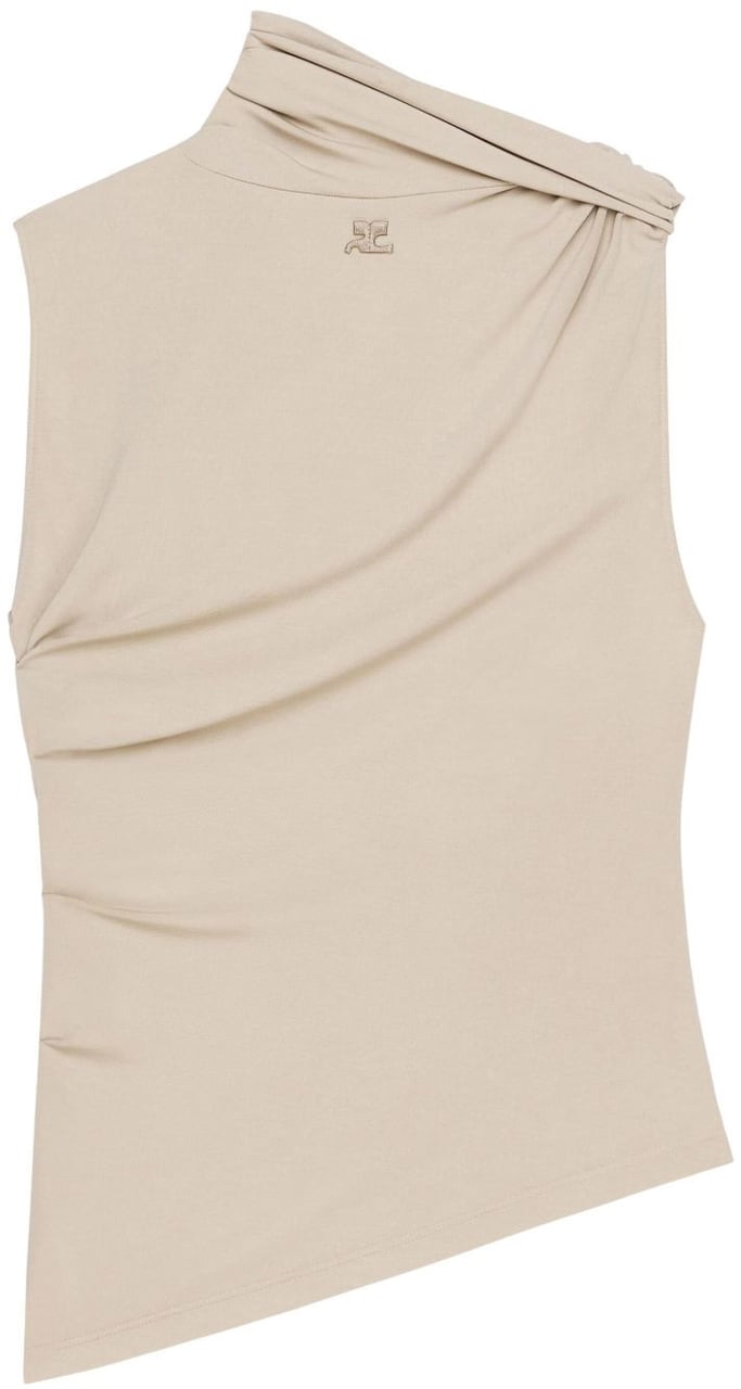 COURREGES Top Sand Beige