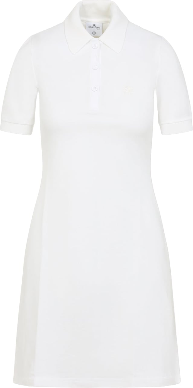 Courreges Piqué Polo Dress Divers