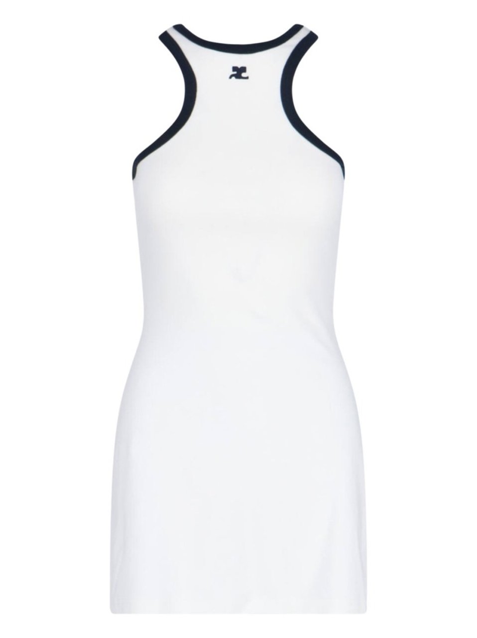COURREGES Mini Sheath Dress – White Wit