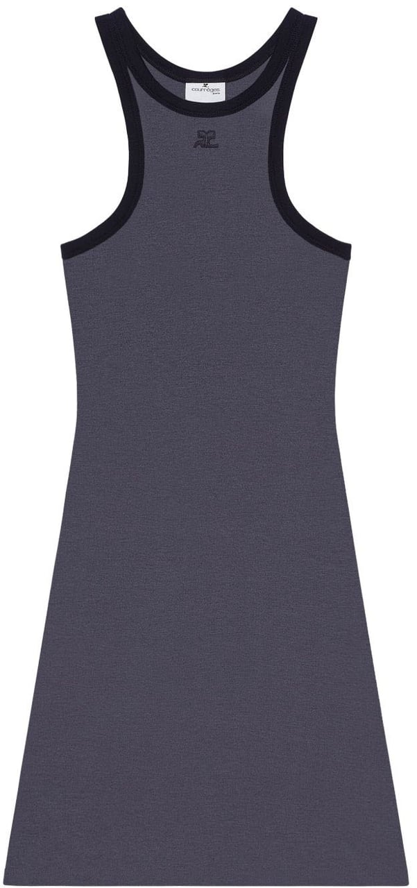 COURREGES Dresses Denim Black Blauw