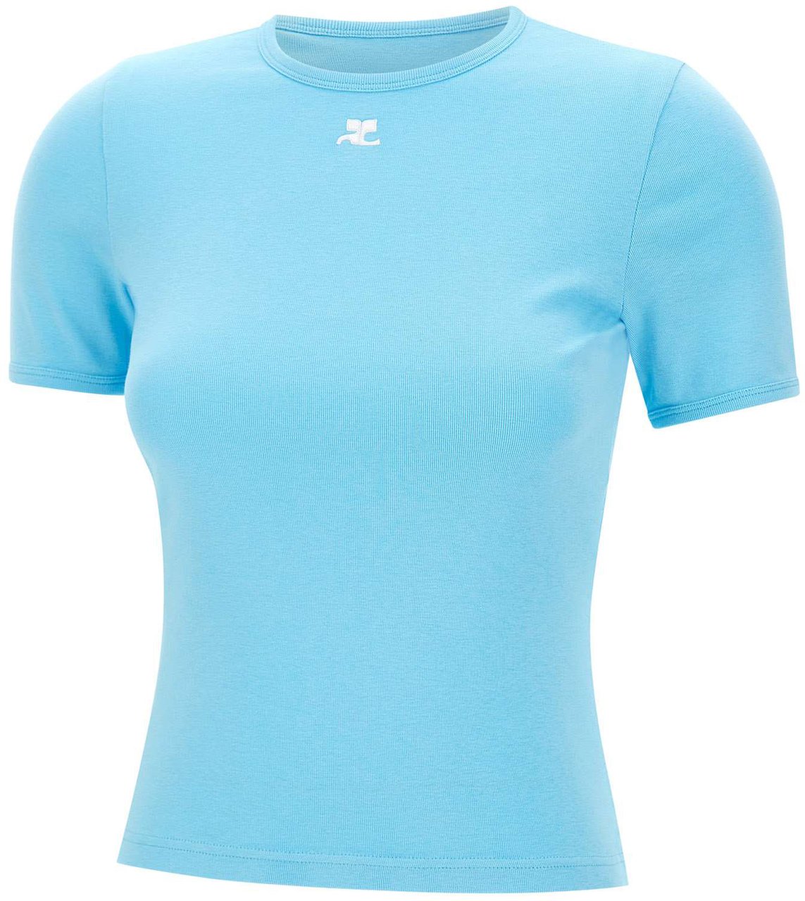 COURREGES T-Shirts And Polos Blue Blauw