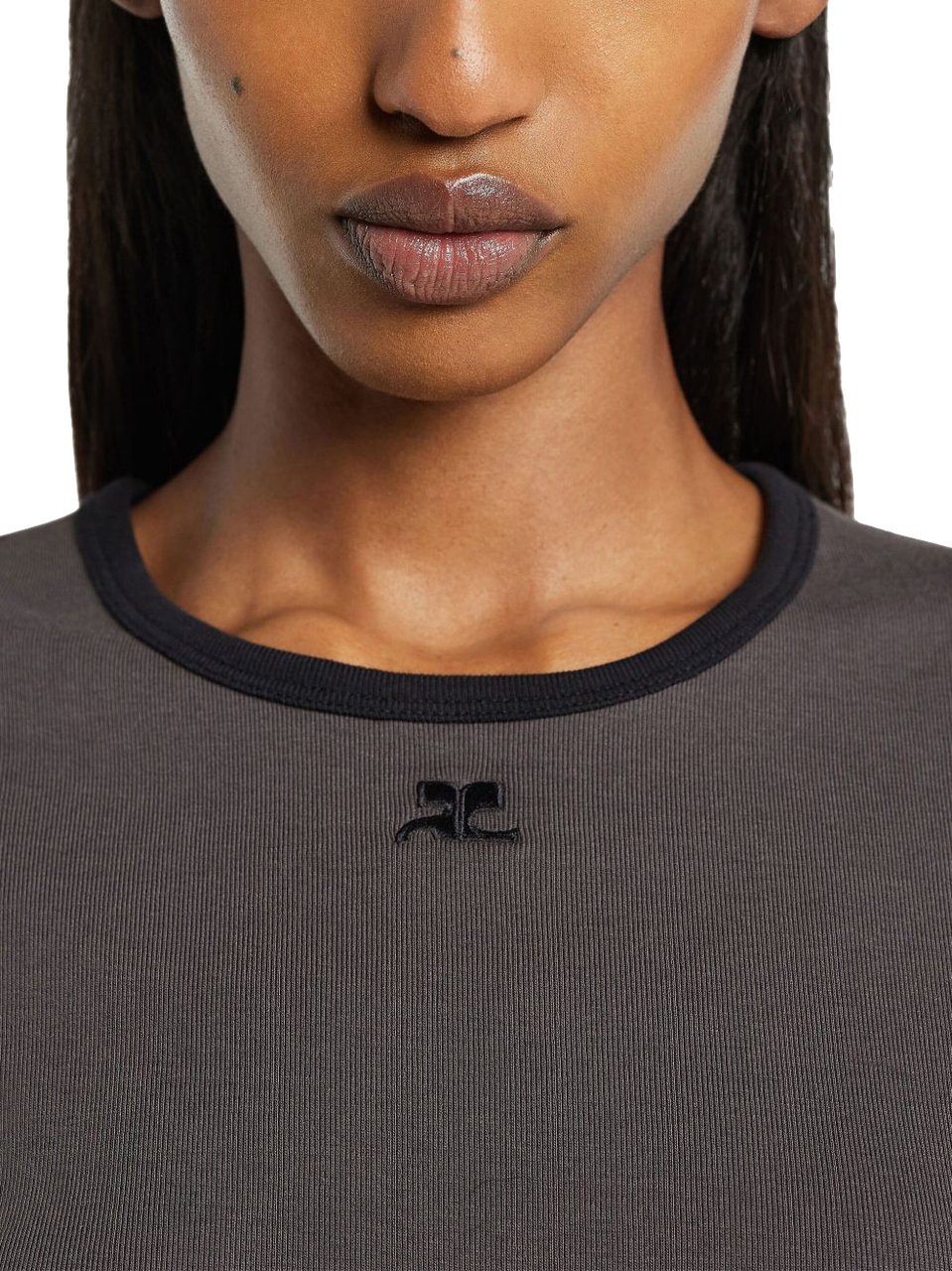 COURREGES T-Shirts And Polos Grey Grijs