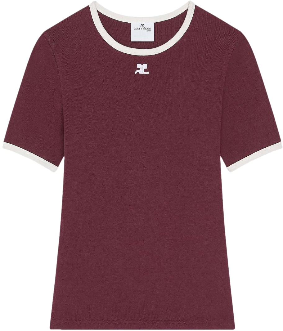 COURREGES T-Shirts And Polos Red Rood