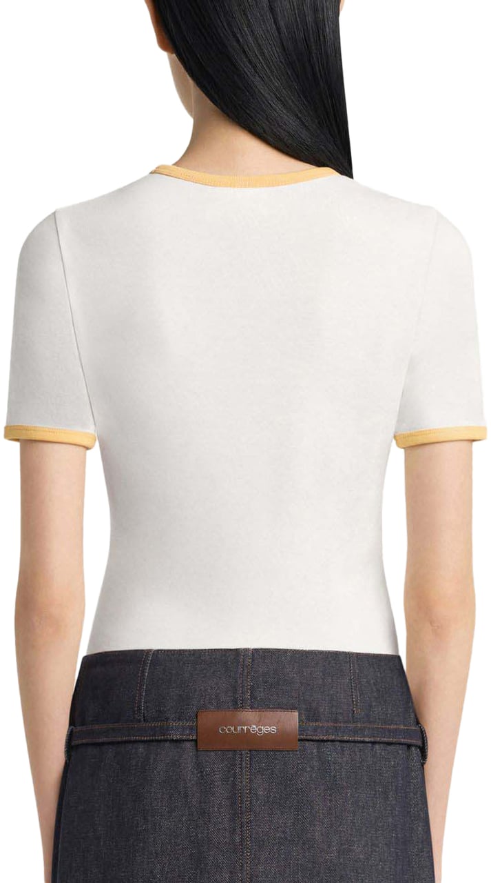 COURREGES T-Shirts And Polos Bianco Wit