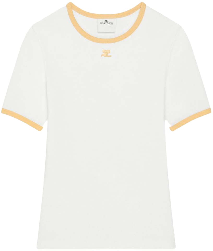 COURREGES T-Shirts And Polos Bianco Wit