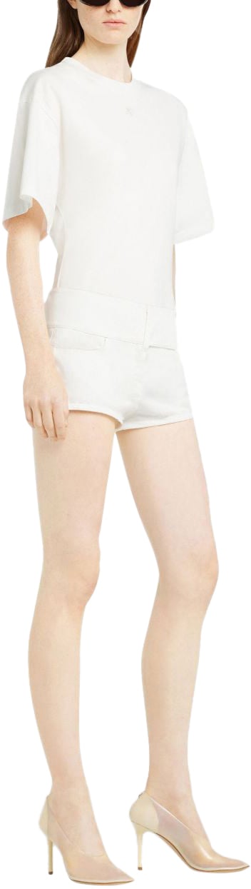 COURREGES Top Heritage White Wit