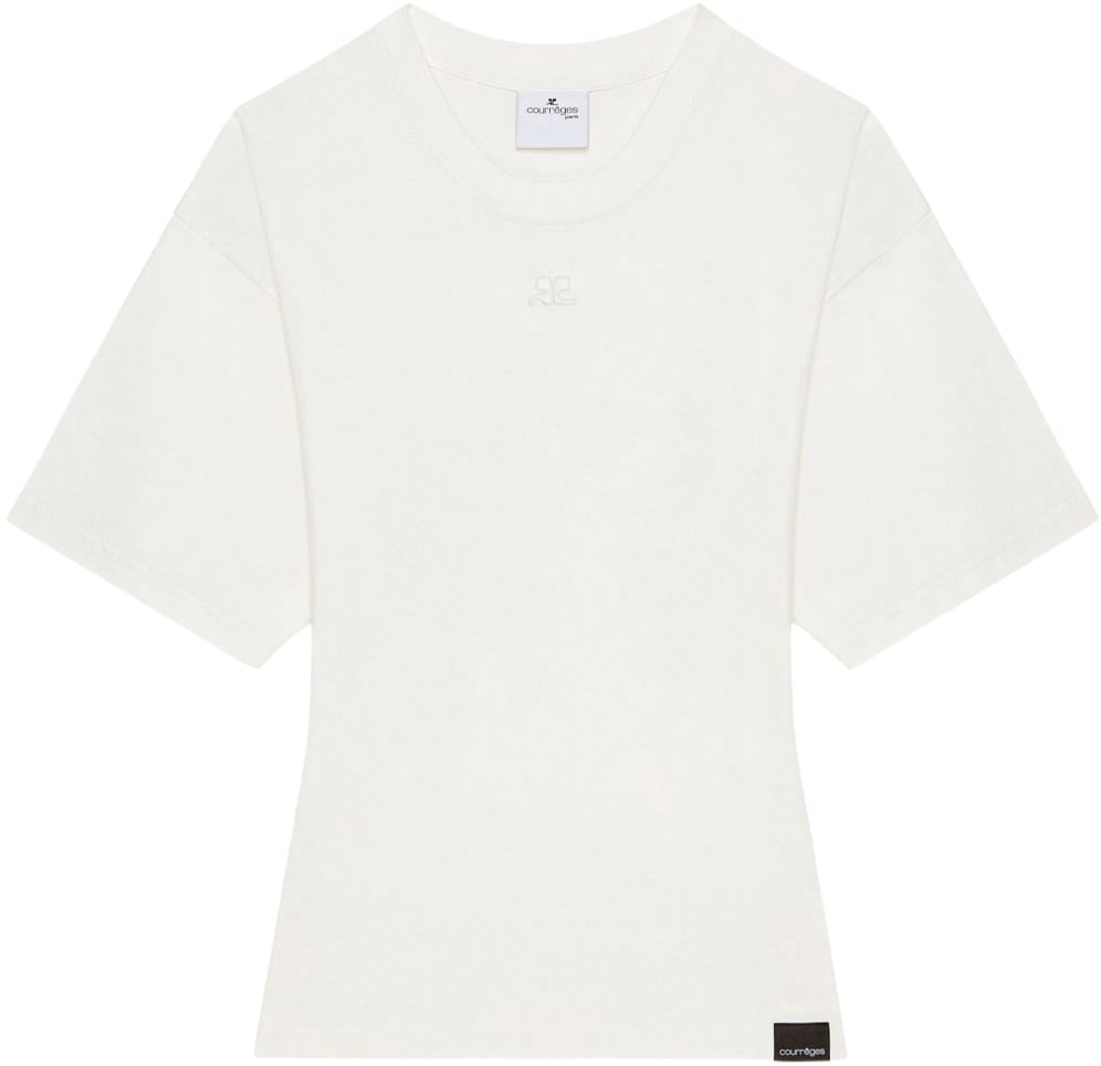 COURREGES Top Heritage White Wit