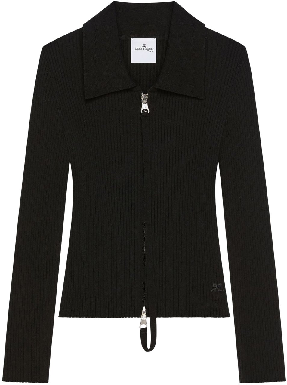 COURREGES Sweaters Black Zwart