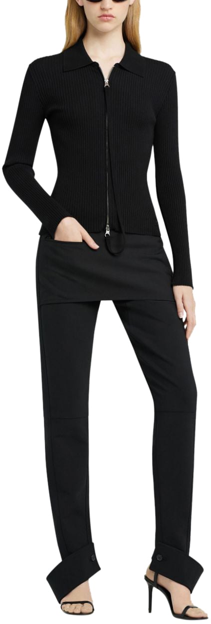 COURREGES Sweaters Black Zwart