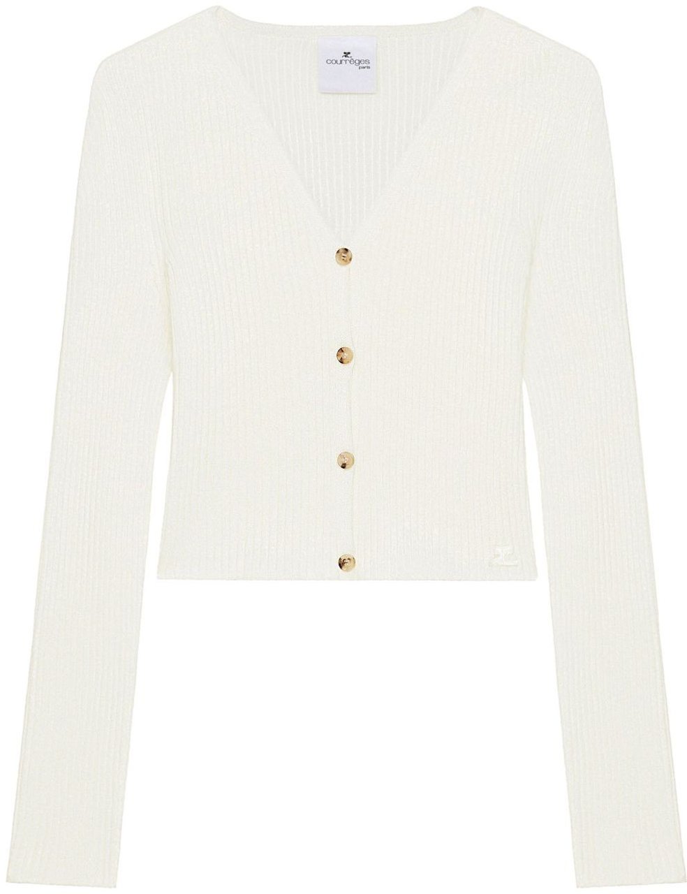 COURREGES Sweaters Heritage White Wit