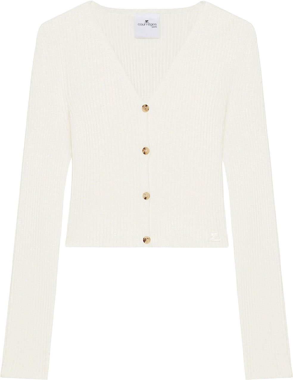 COURREGES Sweaters Heritage White Wit