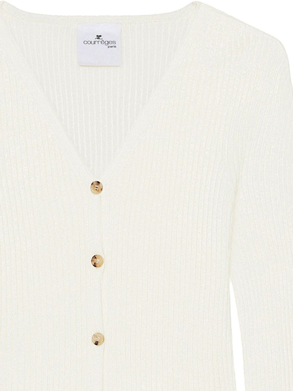 COURREGES Sweaters Heritage White Wit