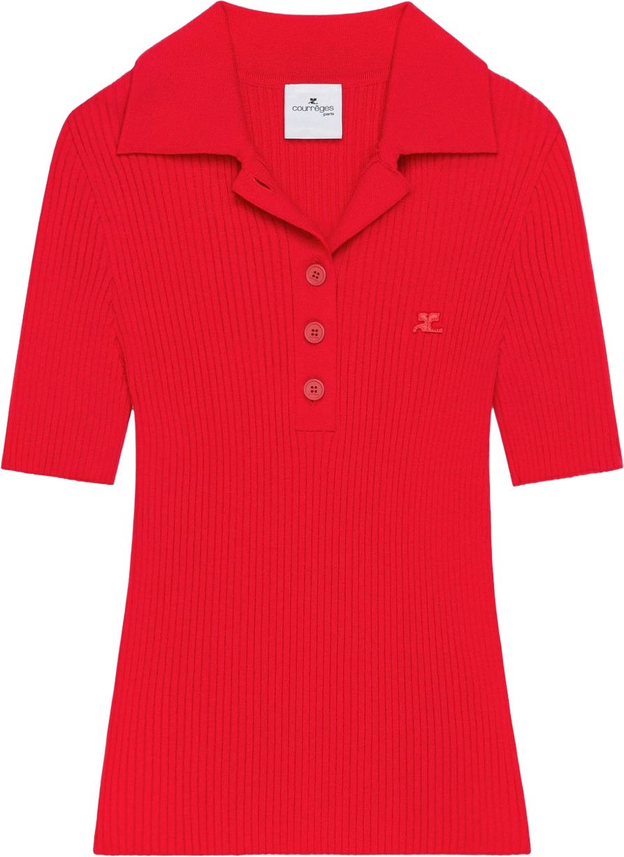 COURREGES Sweaters Red Rood