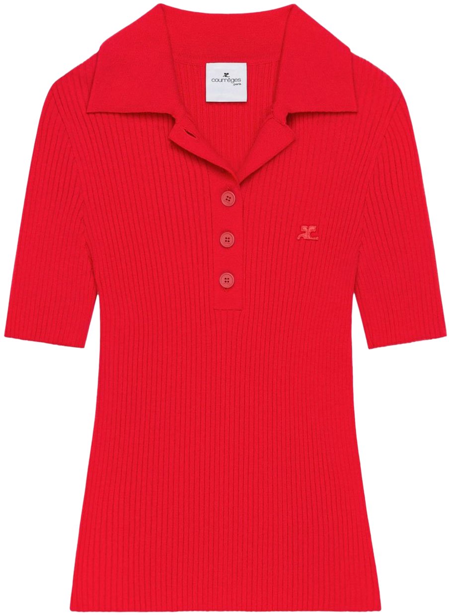 COURREGES Sweaters Red Rood