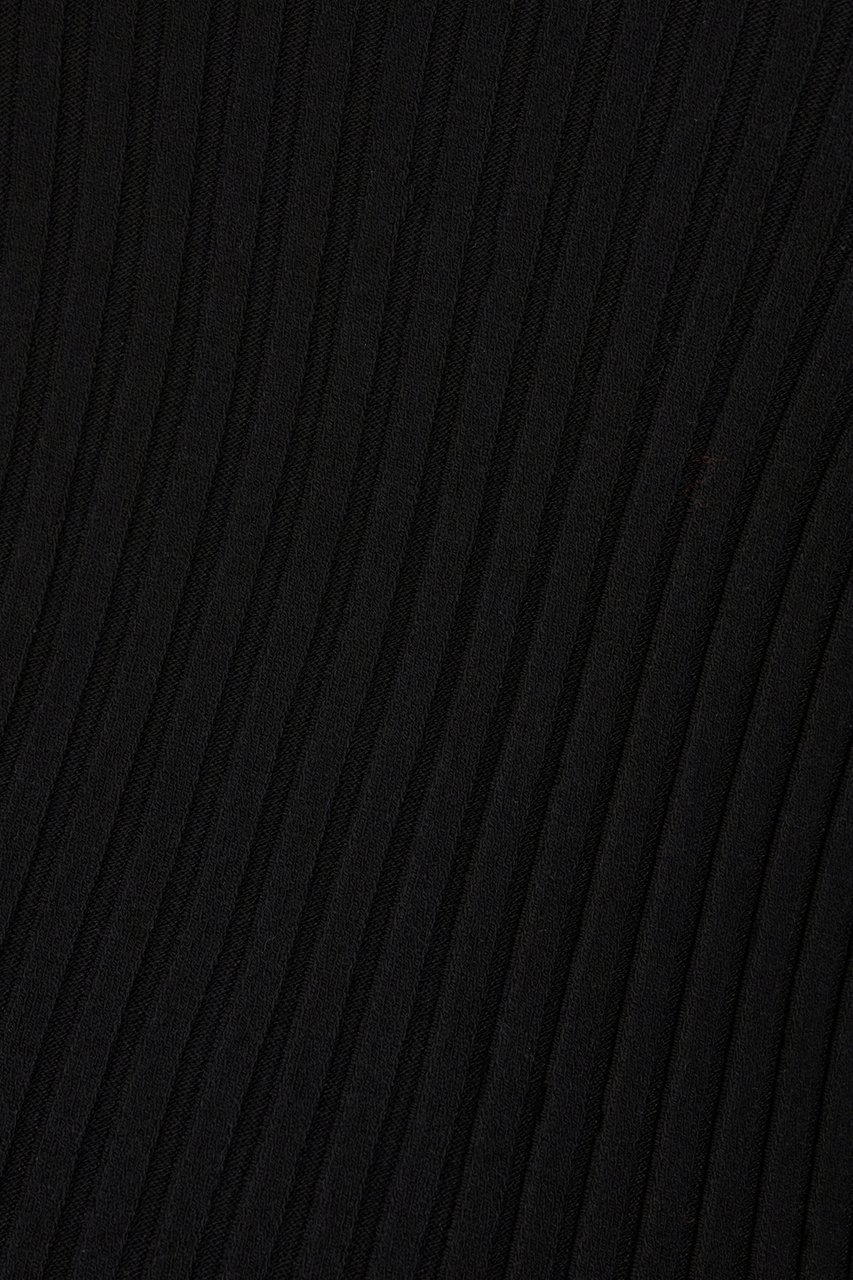 COURREGES Courreges Black viscose blend sweater Zwart