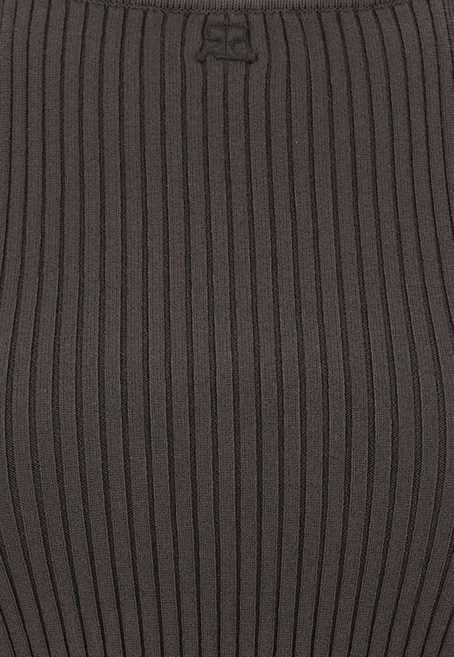 COURREGES Top Grey Donkergrijs