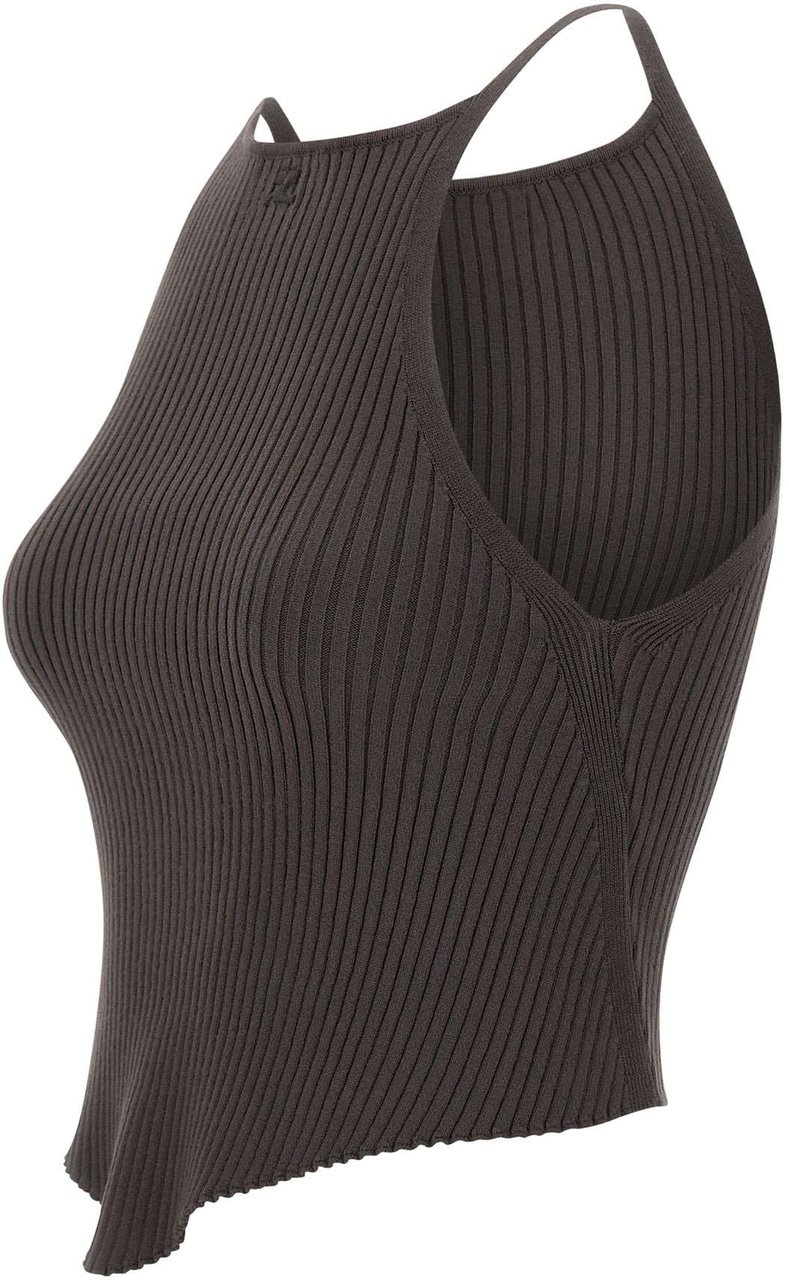 COURREGES Top Grey Donkergrijs