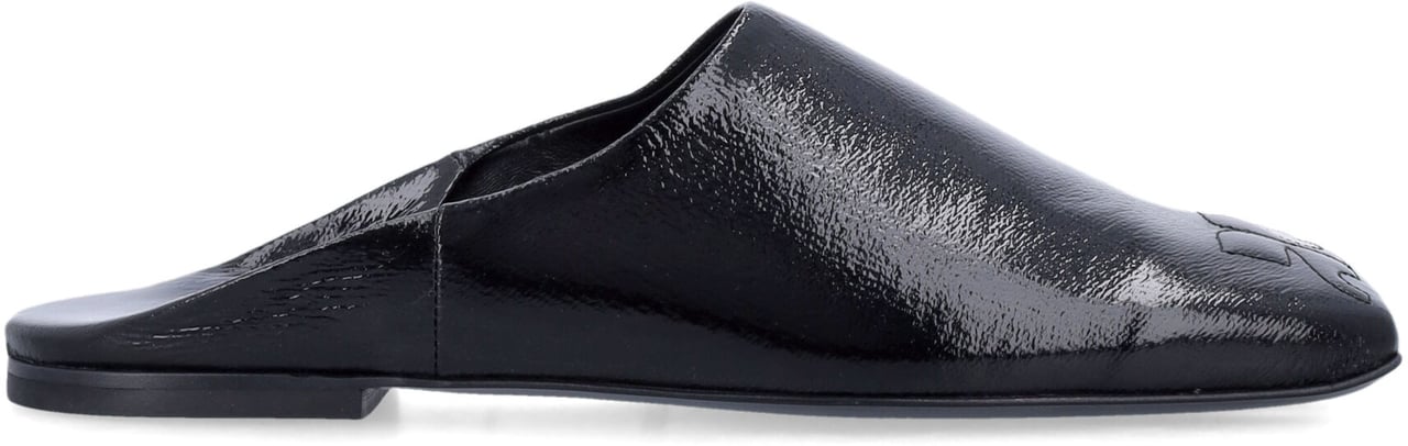 COURREGES Heritage Shadow Mule Nero Zwart