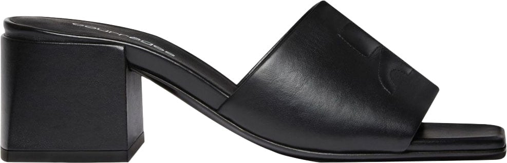 COURREGES Sandals Black Zwart