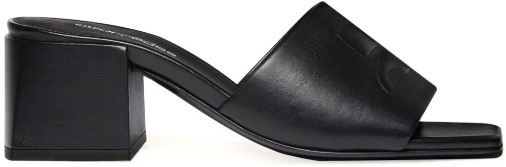 COURREGES Sandals Black Zwart