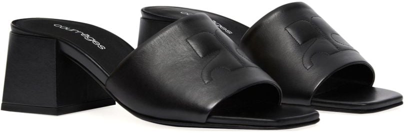COURREGES Sandals Black Zwart