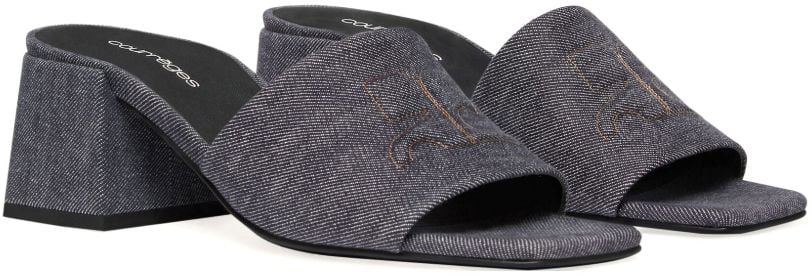 COURREGES Sandals Dark Grey Grijs