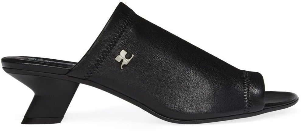 COURREGES Sandals Black Zwart