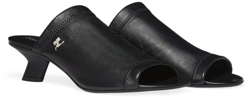 COURREGES Sandals Black Zwart