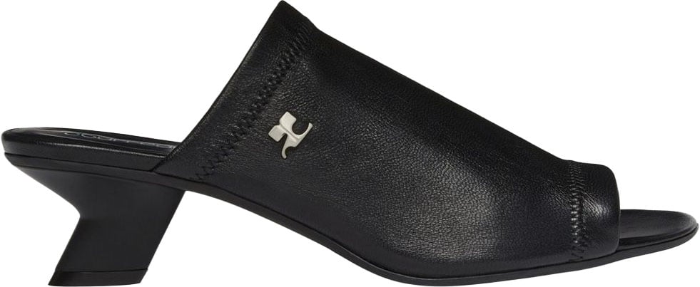 COURREGES Sandals Black Zwart