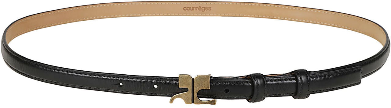 COURREGES Ac Belt Black Zwart
