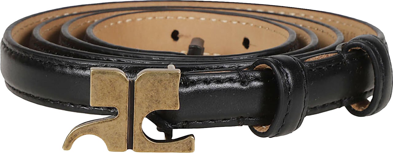 COURREGES Ac Belt Black Zwart