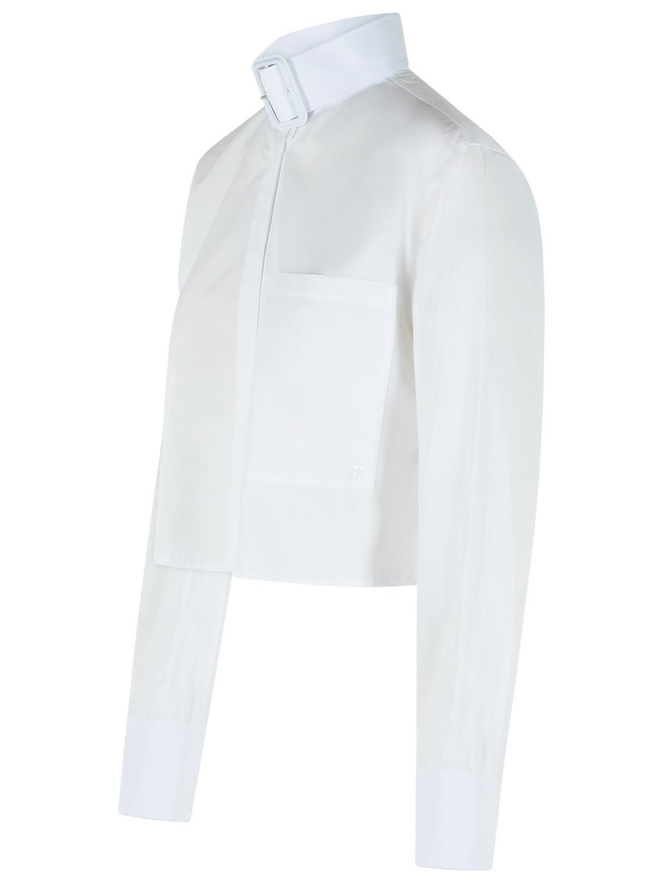 COURREGES White Cotton Shirt Wit