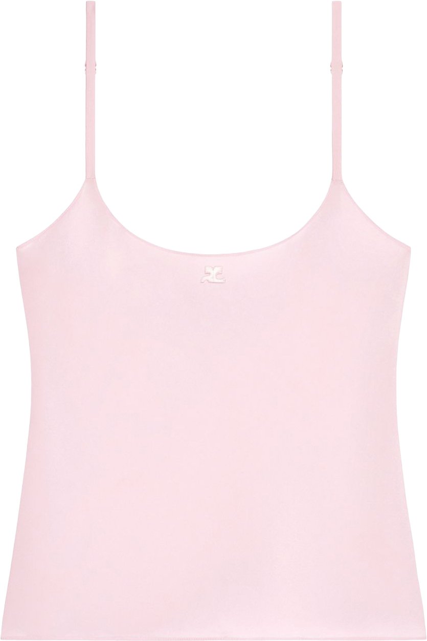 COURREGES Top Light Pink Roze