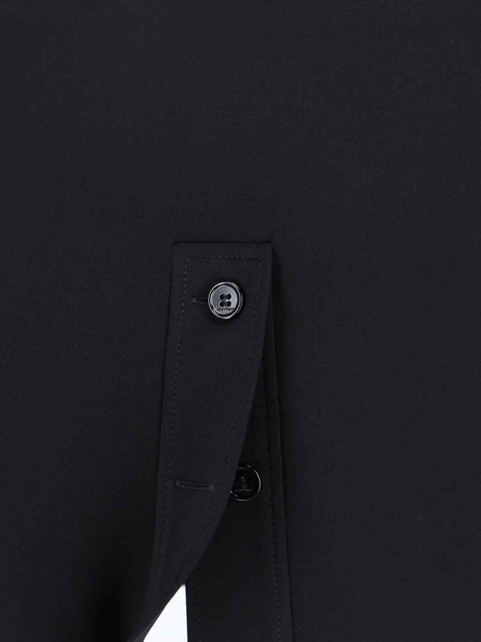 COURREGES Logo Mini Skirt – Black Zwart