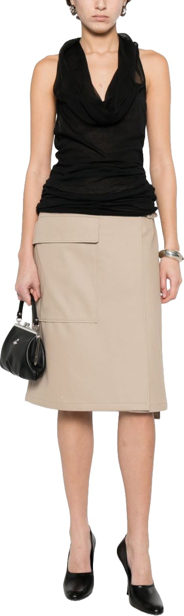 COURREGES Skirts Beige Beige