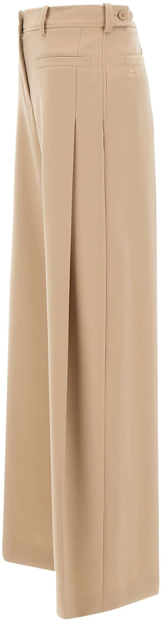 COURREGES Trousers Beige Beige