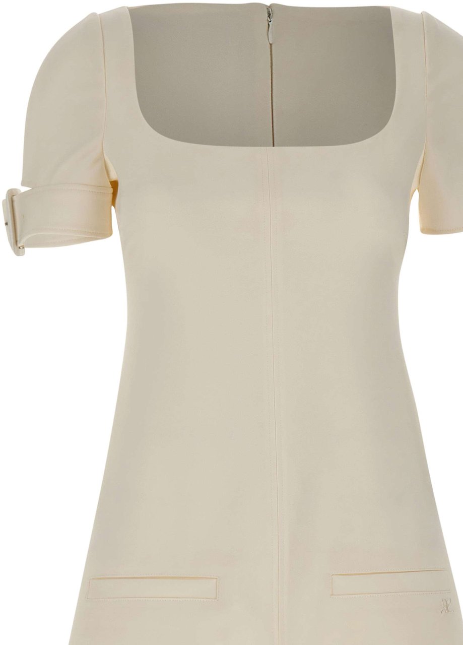 COURREGES Dresses White Wit