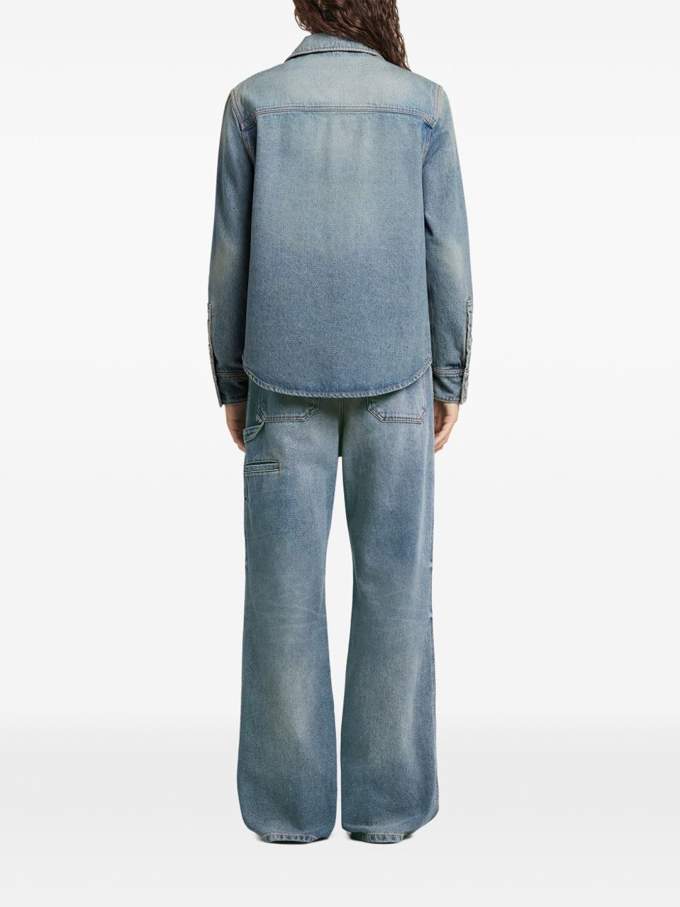COURREGES Shirts Denim Blauw