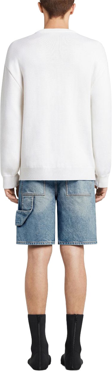 COURREGES Shorts Denim Blauw