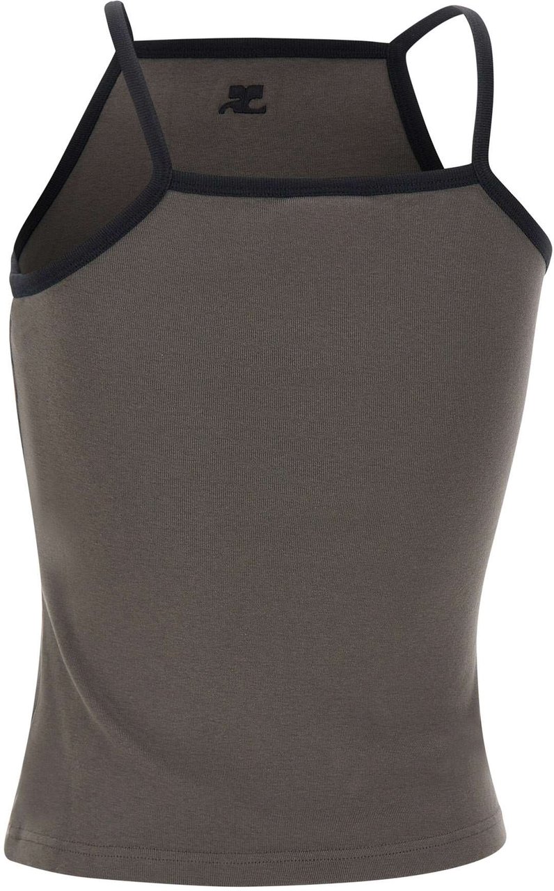 COURREGES Top Grey Taupe
