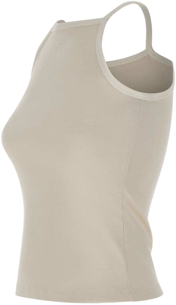 COURREGES Top White Wit