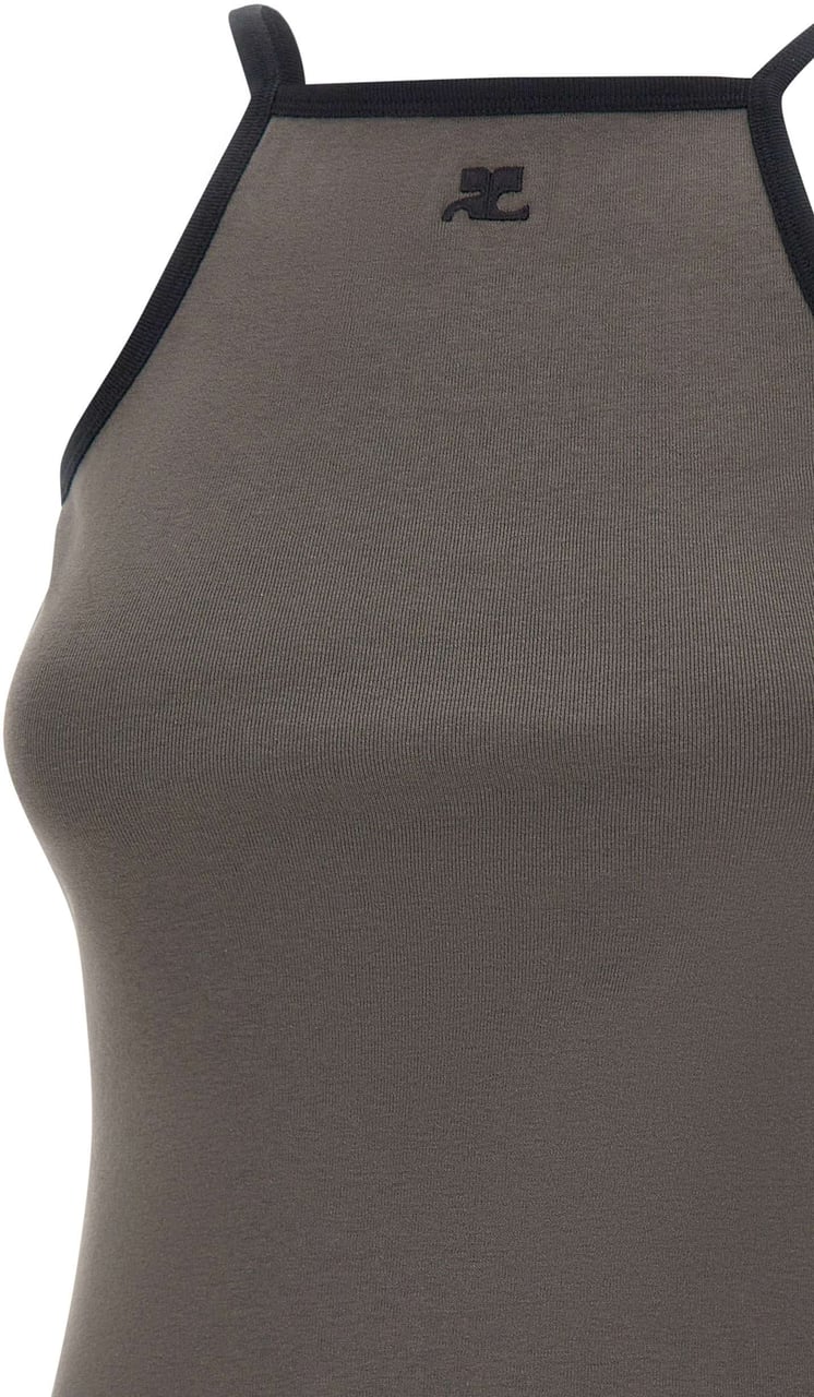 COURREGES Top Grey Taupe