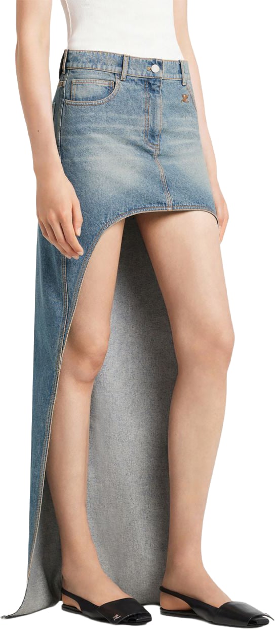 COURREGES Top White Wit