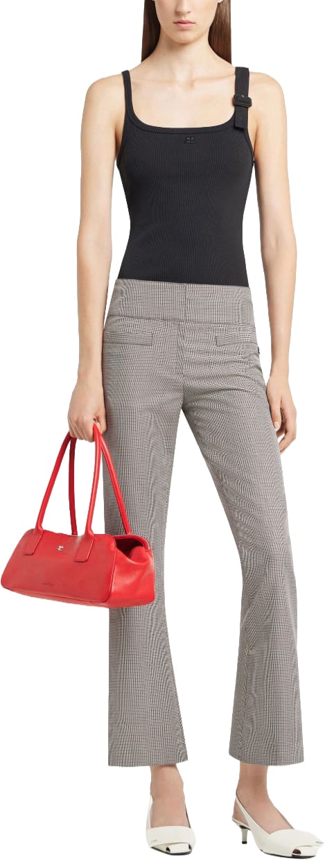 COURREGES Top Black Zwart