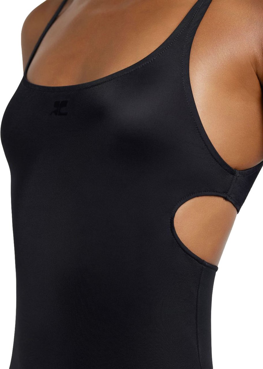 COURREGES Top Black Zwart