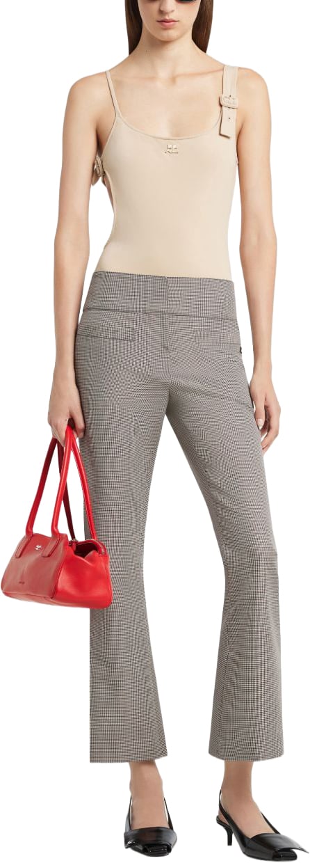 COURREGES Top Beige Beige