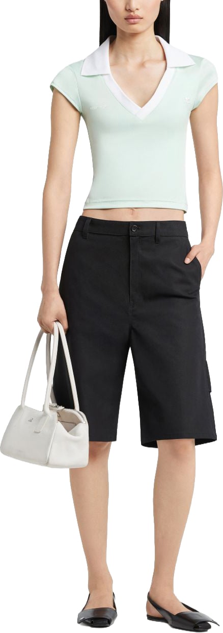 COURREGES T-Shirts And Polos Clear Blue Blauw