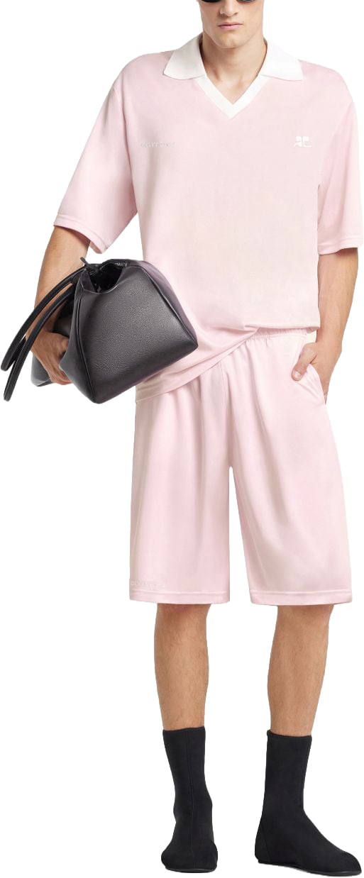 COURREGES T-Shirts And Polos Pink Roze